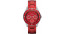 Horlogeband Fossil ES3034 Staal Rood 18mm